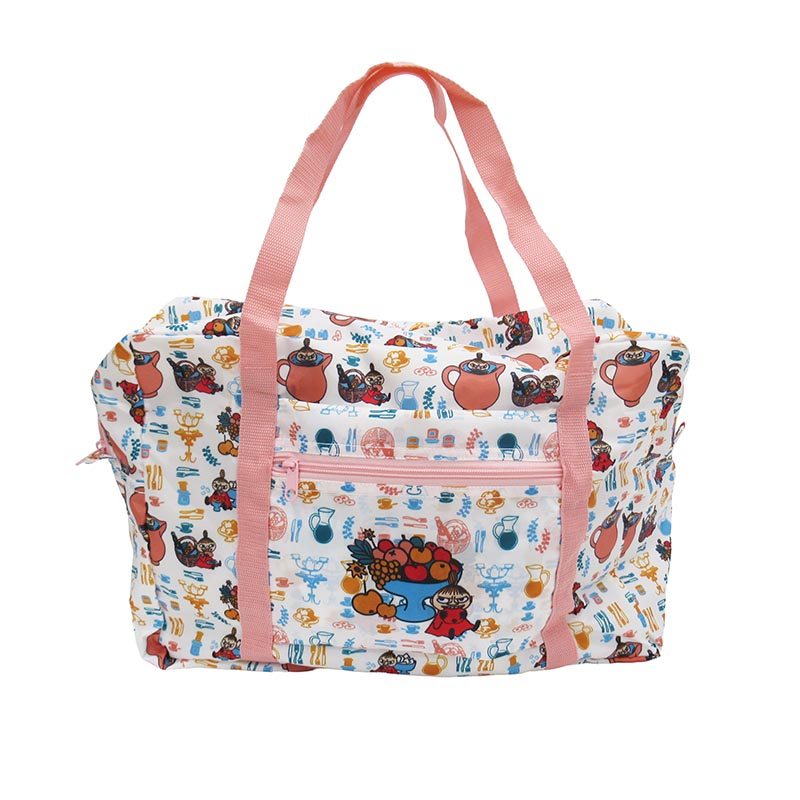 MOOMIN 折りたたみボストンバッグ  リトルミイ / ティータイム